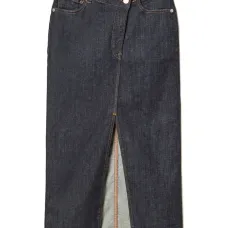 Юбка миди с разрезом