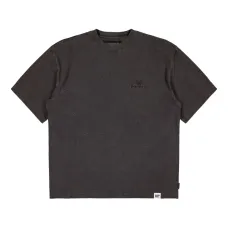 Футболка с круглым вырезом, окрашенная пигментом