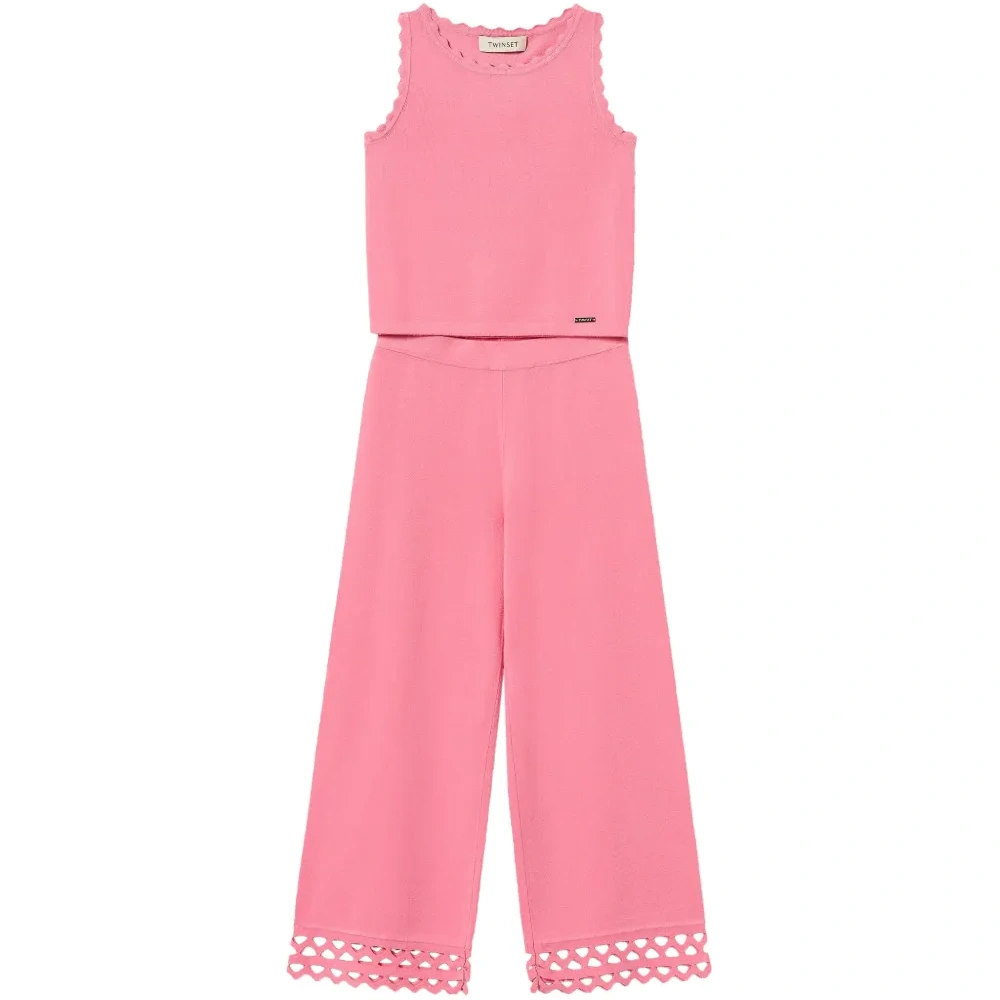 Комбинезон с фестонами