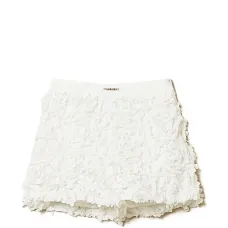 Белые повседневные шорты