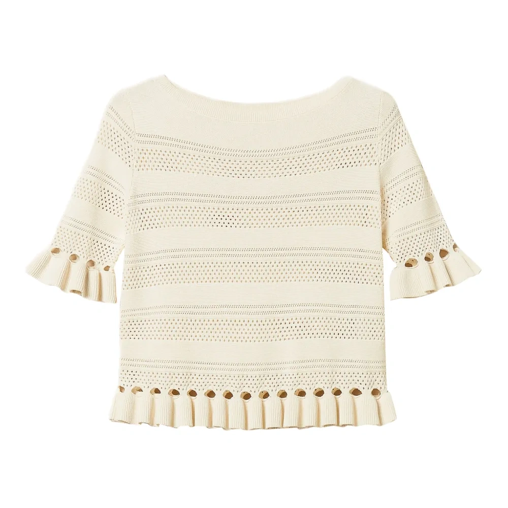 Топ с оборками Топ с оборками