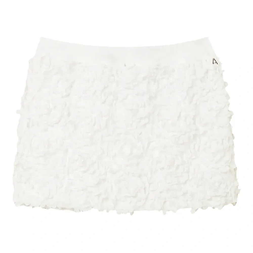 Юбка мини с цветочным принтом