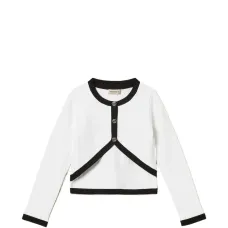 Кардиган с круглым вырезом