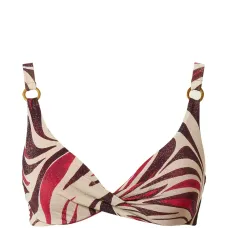 Бикини-топ с принтом