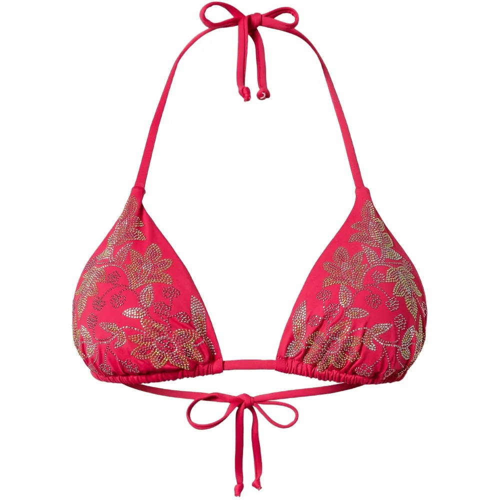 Треугольный бюстгальтер-бикини с заклёпками Треугольный бюстгальтер-бикини с заклёпками