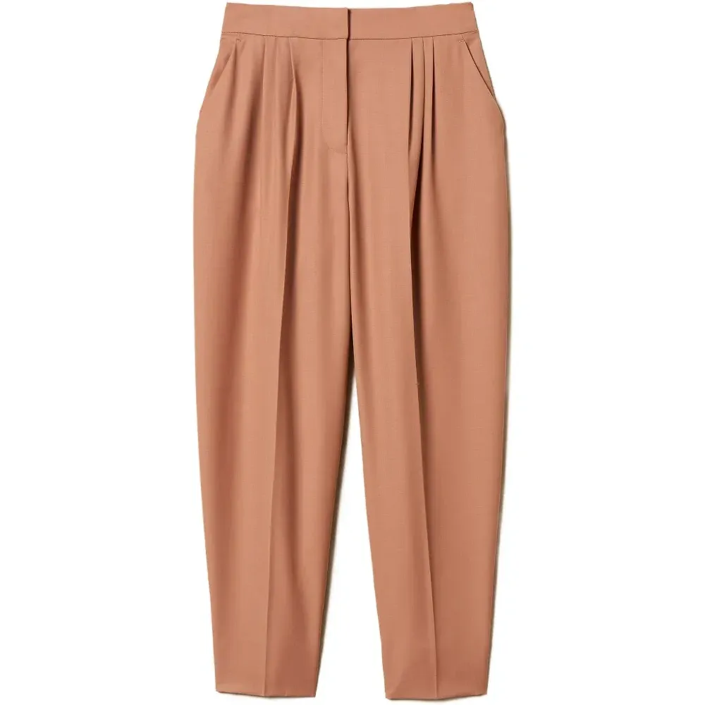 Плиссированные брюки