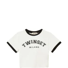 Футболка с принтом логотипа