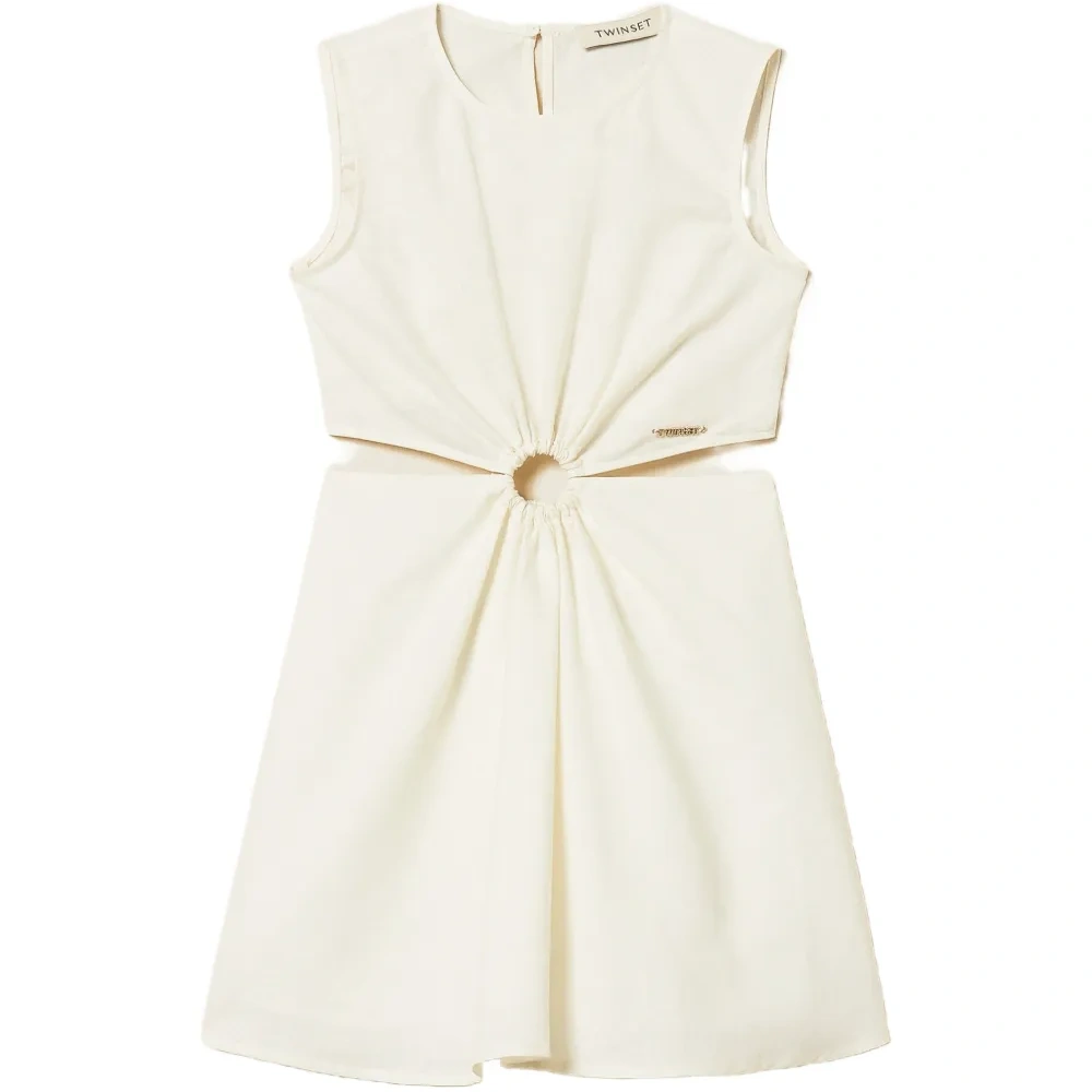 Мини-платье с вырезами