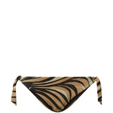 Бикини-стринги с зебровым принтом