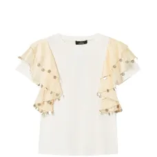 Футболка с оборками Футболка с оборками