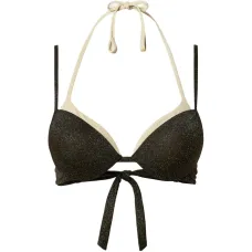 Бикини-топ пуш-ап из люрекса