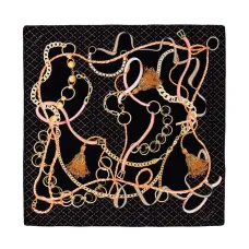 Шарф с узором