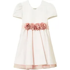 Платье из тюля с цветочным декором