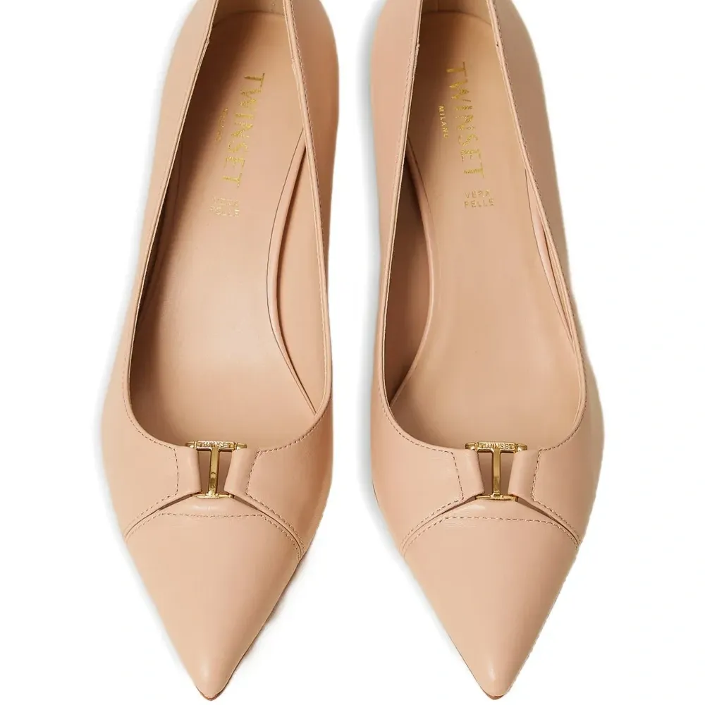 Кожаная лодочка