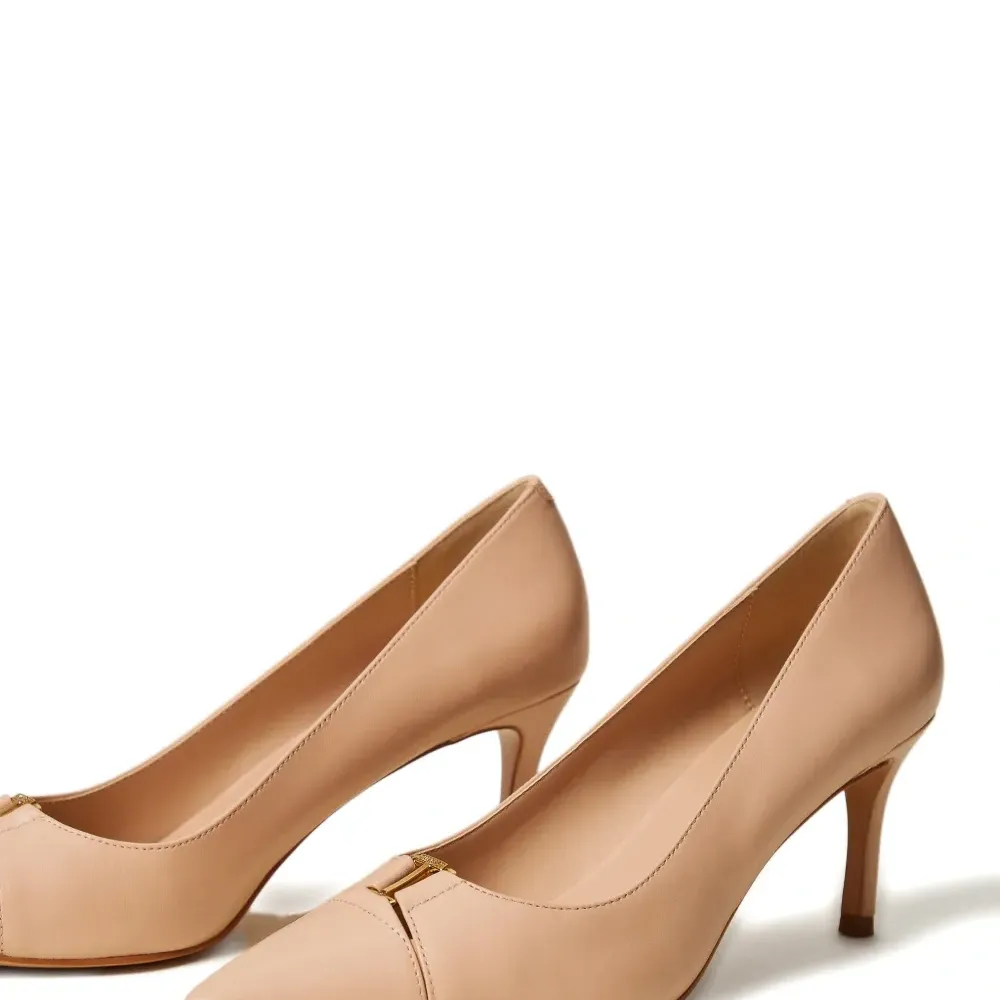 Кожаная лодочка