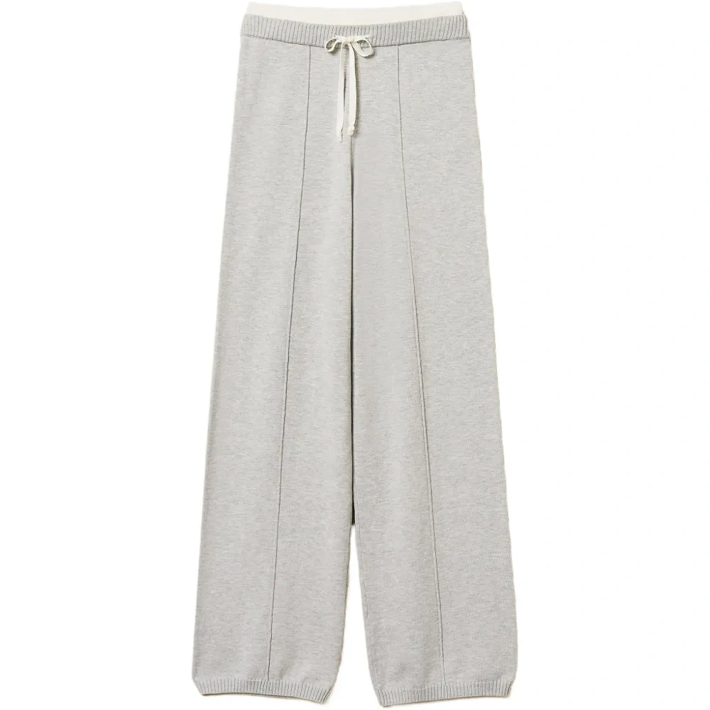 Трикотажные брюки на завязках Трикотажные брюки на завязках