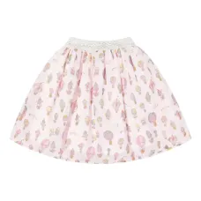 Юбка с принтом в виде балерин и воздушных шаров