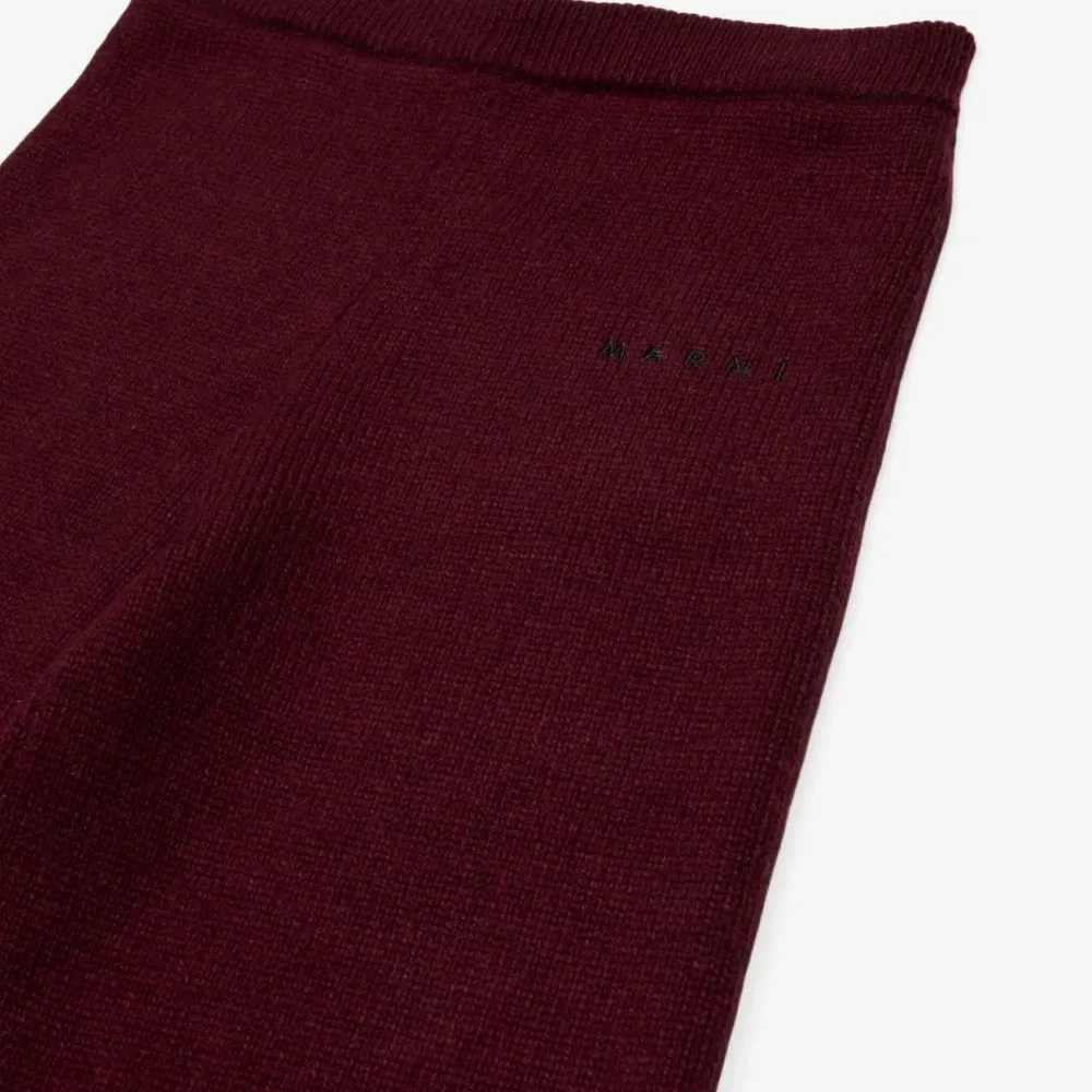 Брюки с ажурной вязкой