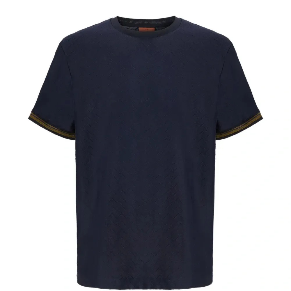 Футболка с зигзагообразным узором