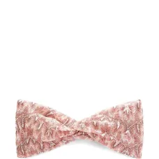 Повязка на голову с узором из листьев и перекрученным дизайном Повязка на голову с узором из листьев и перекрученным дизайном