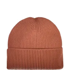 Шерстяная шапка бини в рубчик Шерстяная шапка бини в рубчик