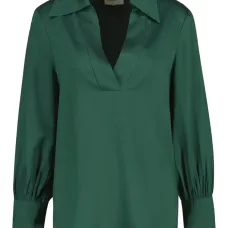 Атласная блузка