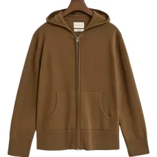 Куртка на молнии с капюшоном