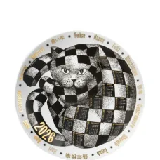 Тарелка с принтом