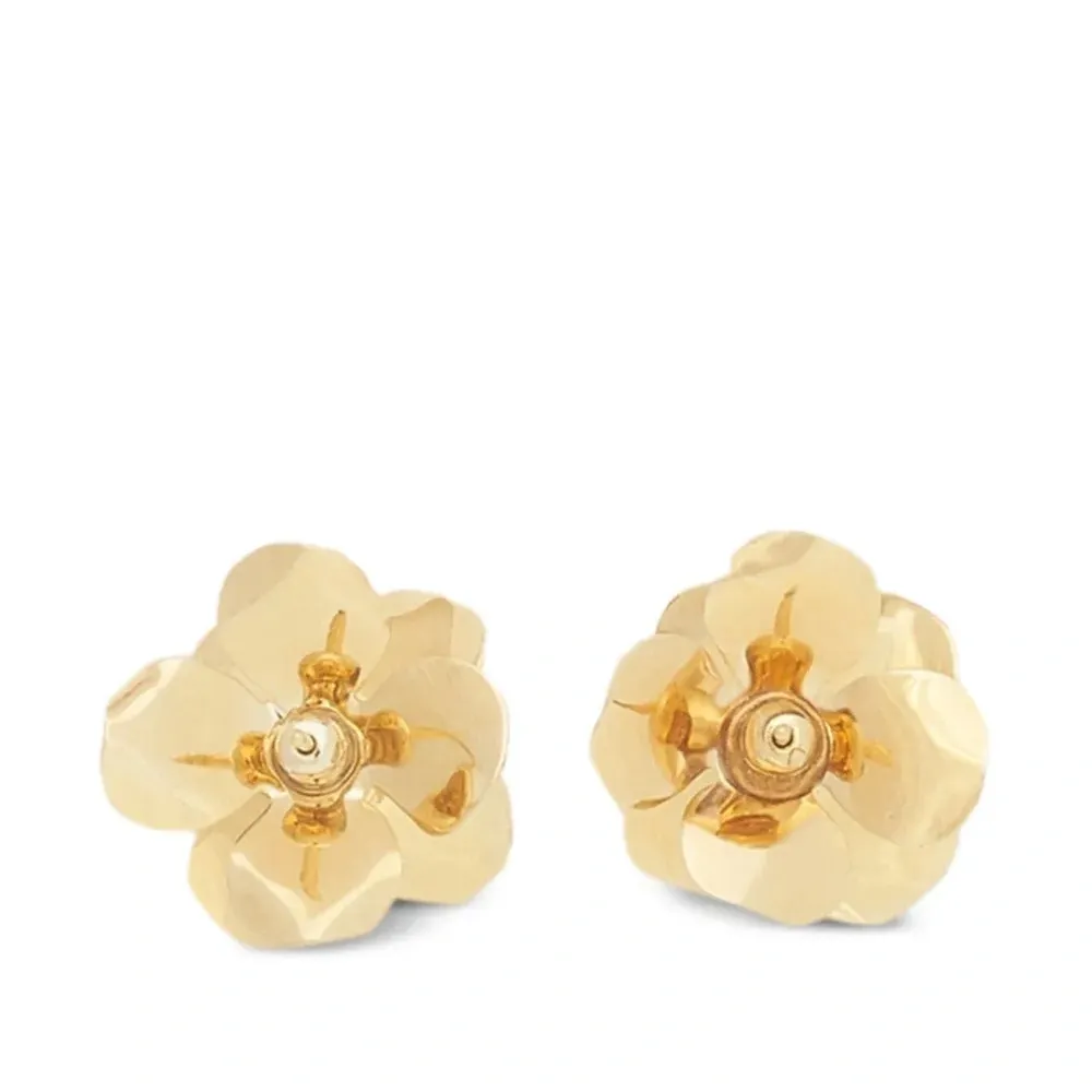 Серьги-гвоздики в форме цветов