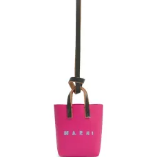 Брелок для сумки с принтом и прострочкой