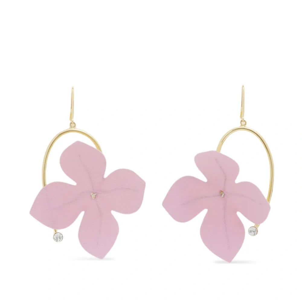 Серьги-подвески со стразами