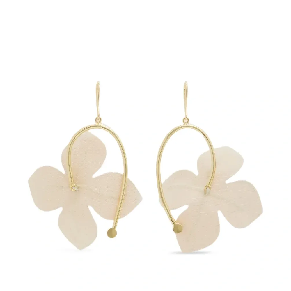 Серьги-подвески со стразами