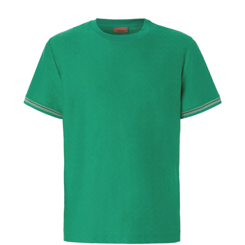 Футболка с зигзагообразным узором