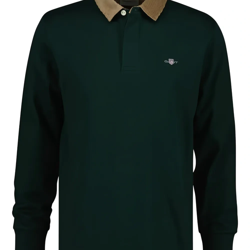 Рубашка поло с контрастным воротником