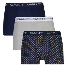 Комплект из трех трусов с геометричным принтом