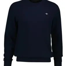 Свитер с круглым вырезом