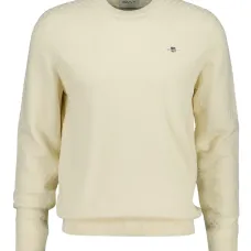 Фактурный свитер с круглым вырезом