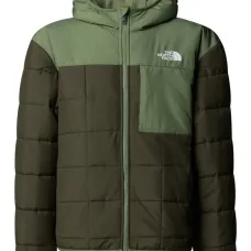 Стеганая двусторонняя куртка с вышитым логотипом Стеганая двусторонняя куртка с вышитым логотипом