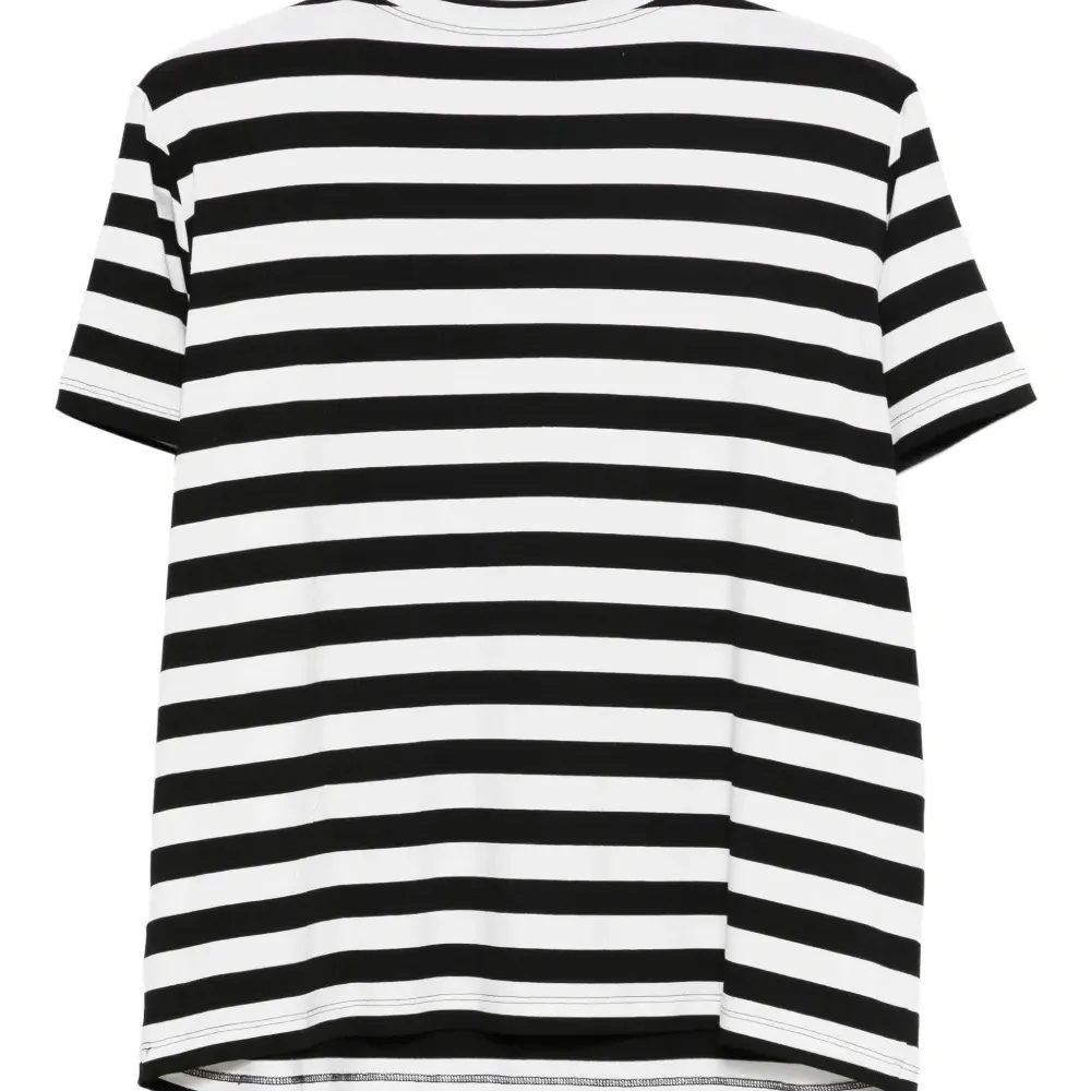 Декорированный топ в полоску