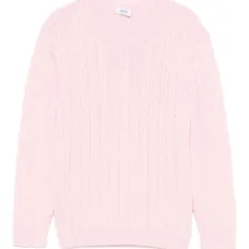 Свитер с косичками