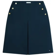 Миди-юбка А-силуэта на пуговицах