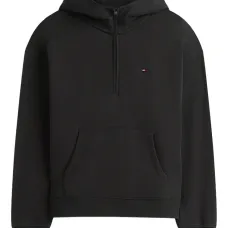 Худи с наполовину расстёгивающейся молнией