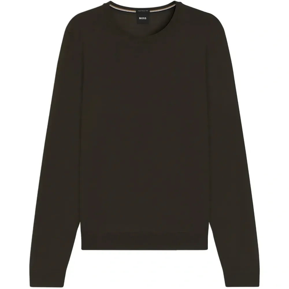 Джемпер с круглым вырезом