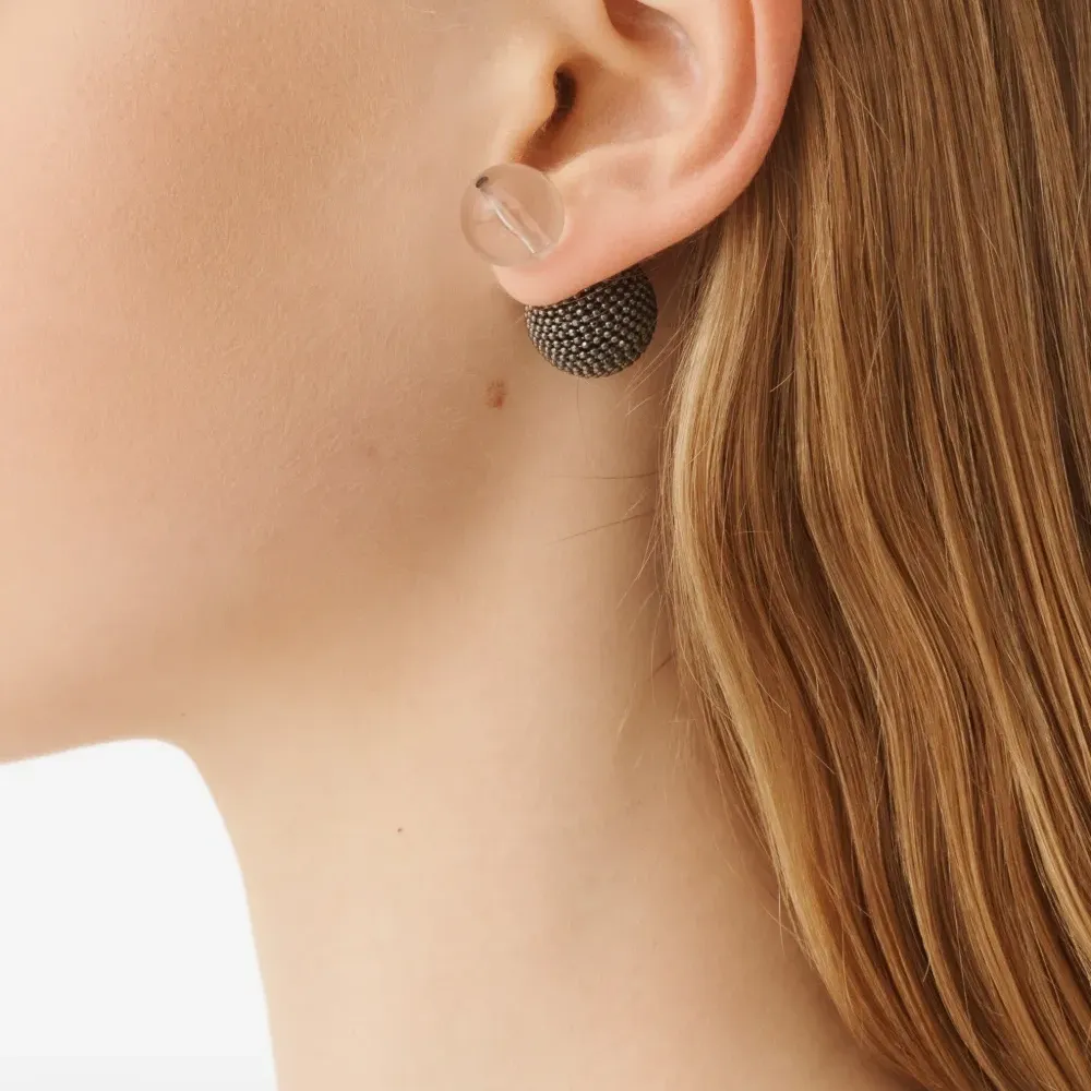 Декорированные серьги-подвески