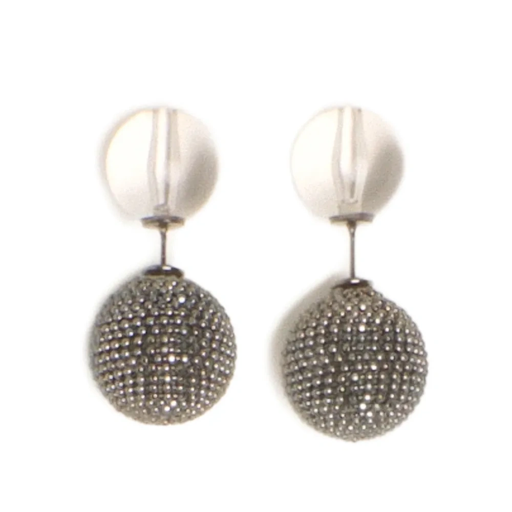 Декорированные серьги-подвески