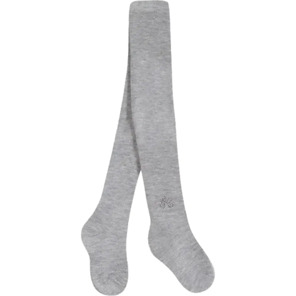 Колготки с вышитым логотипом