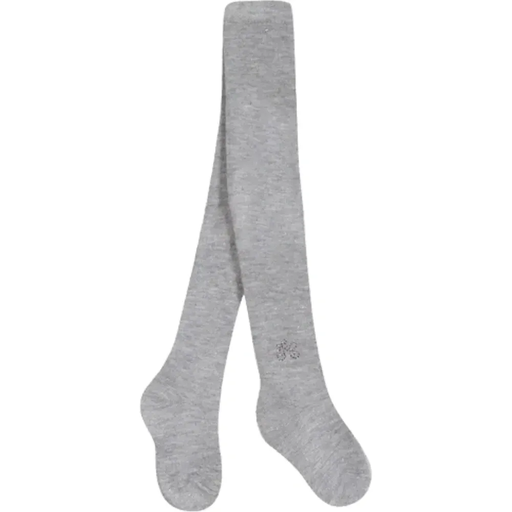 Колготки с вышитым логотипом