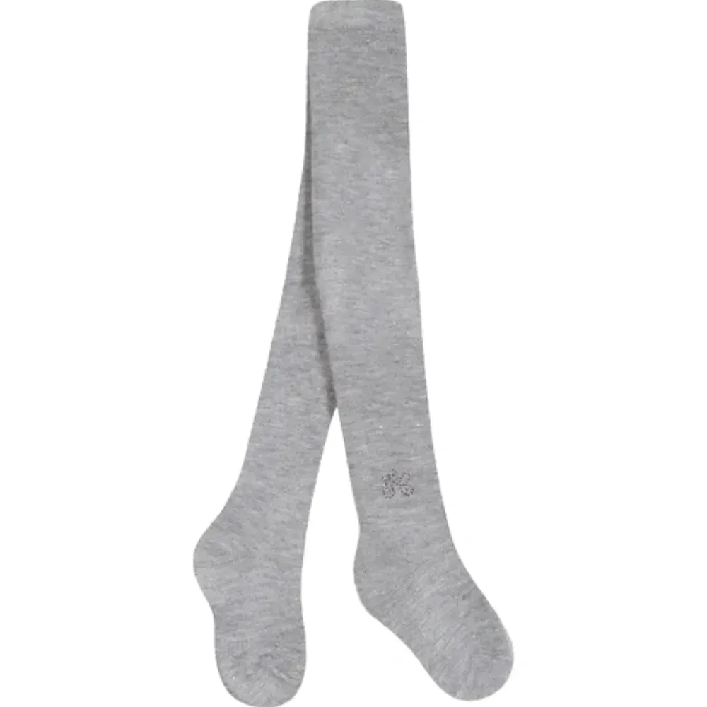 Колготки с вышитым логотипом