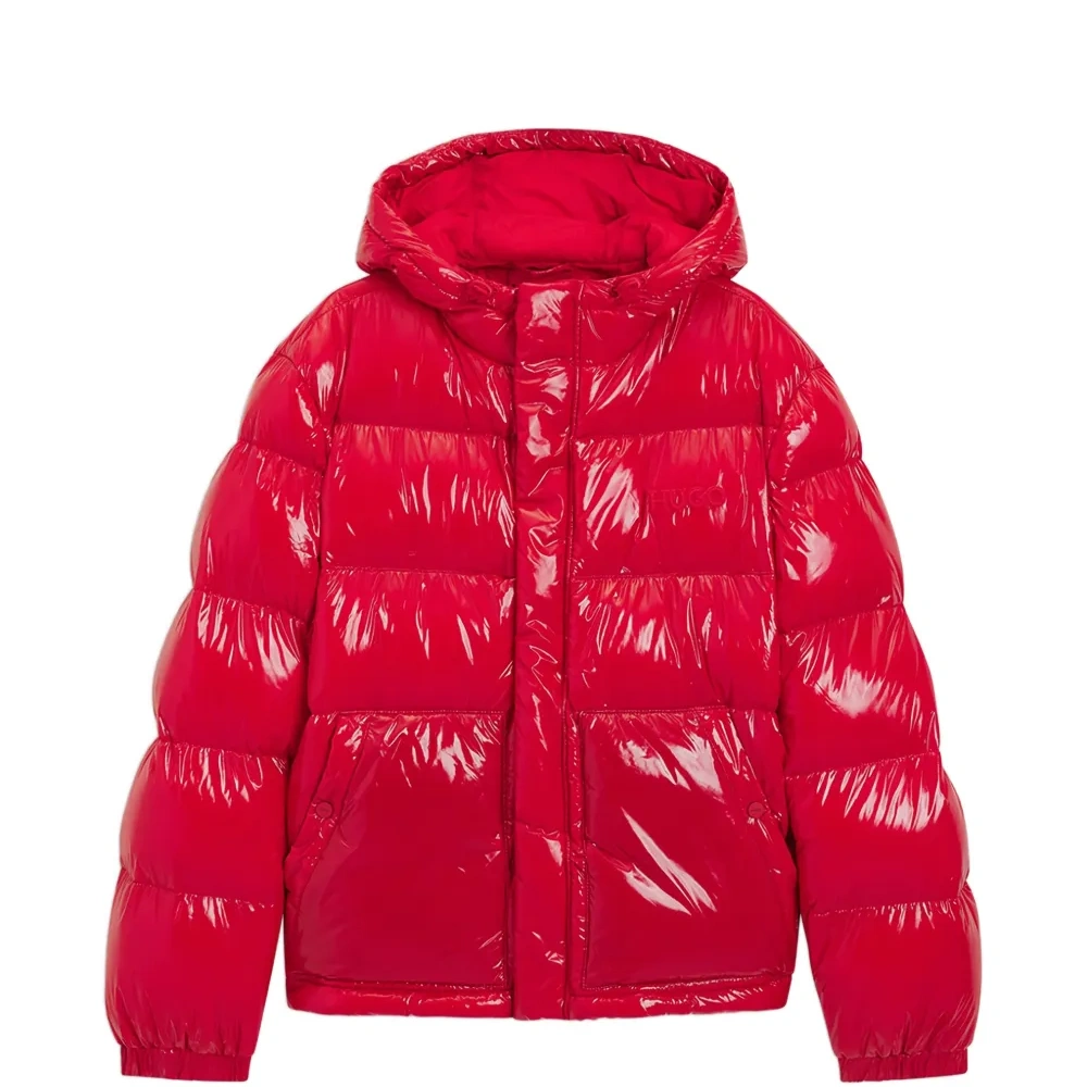 Стёганая куртка с логотипом