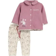 Комплект с узорчатыми брюками